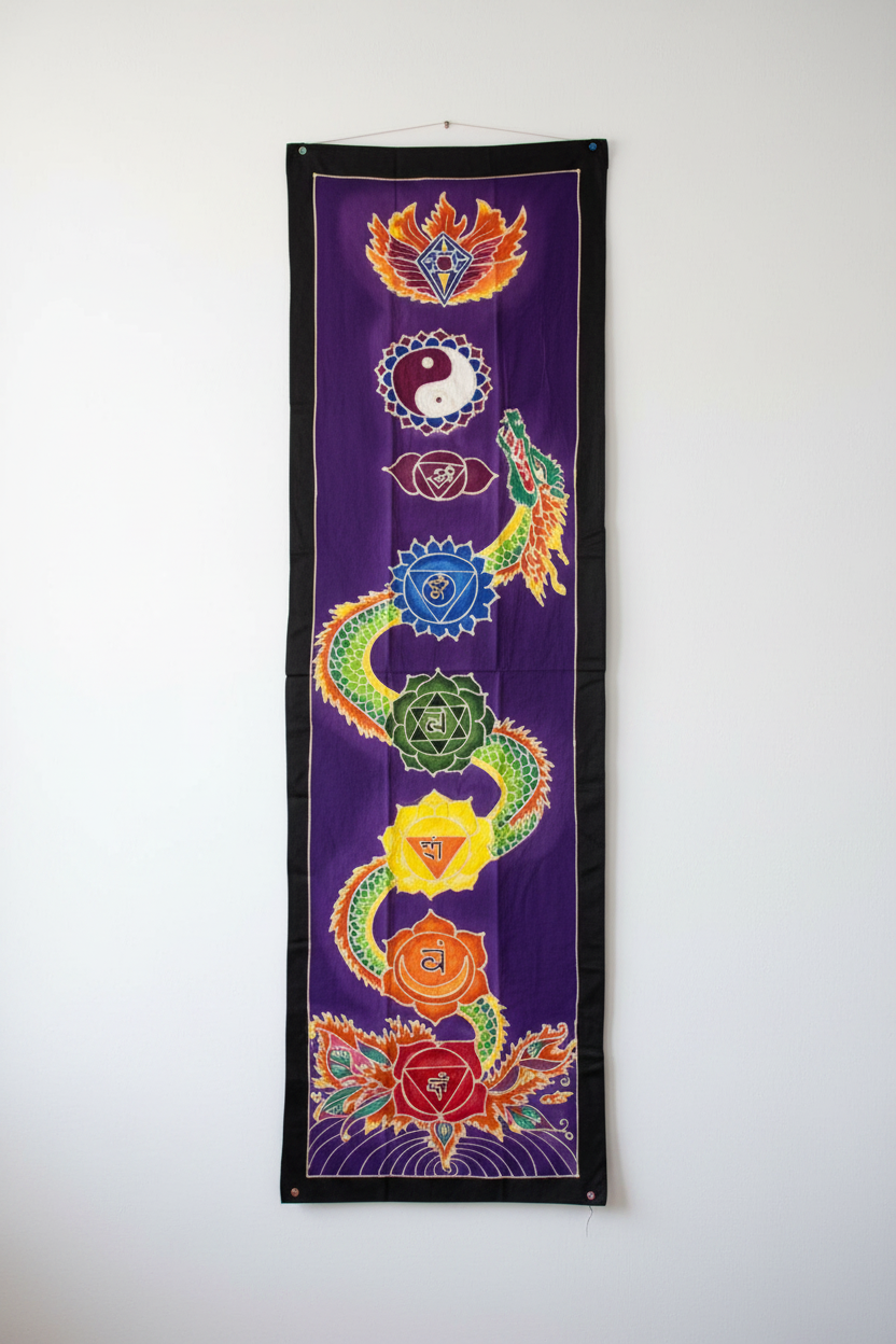 Chakra Drop Banner - Dragon