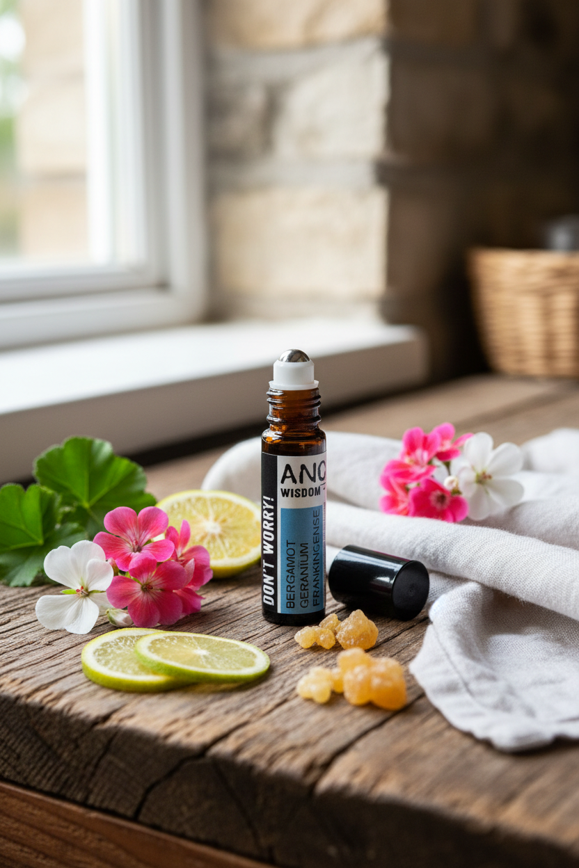 Don't Worry! Roll-On Essential Oil - Rustic Cottage Spa