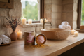 Frankincense & Rose Bath Set - Rustic Spa