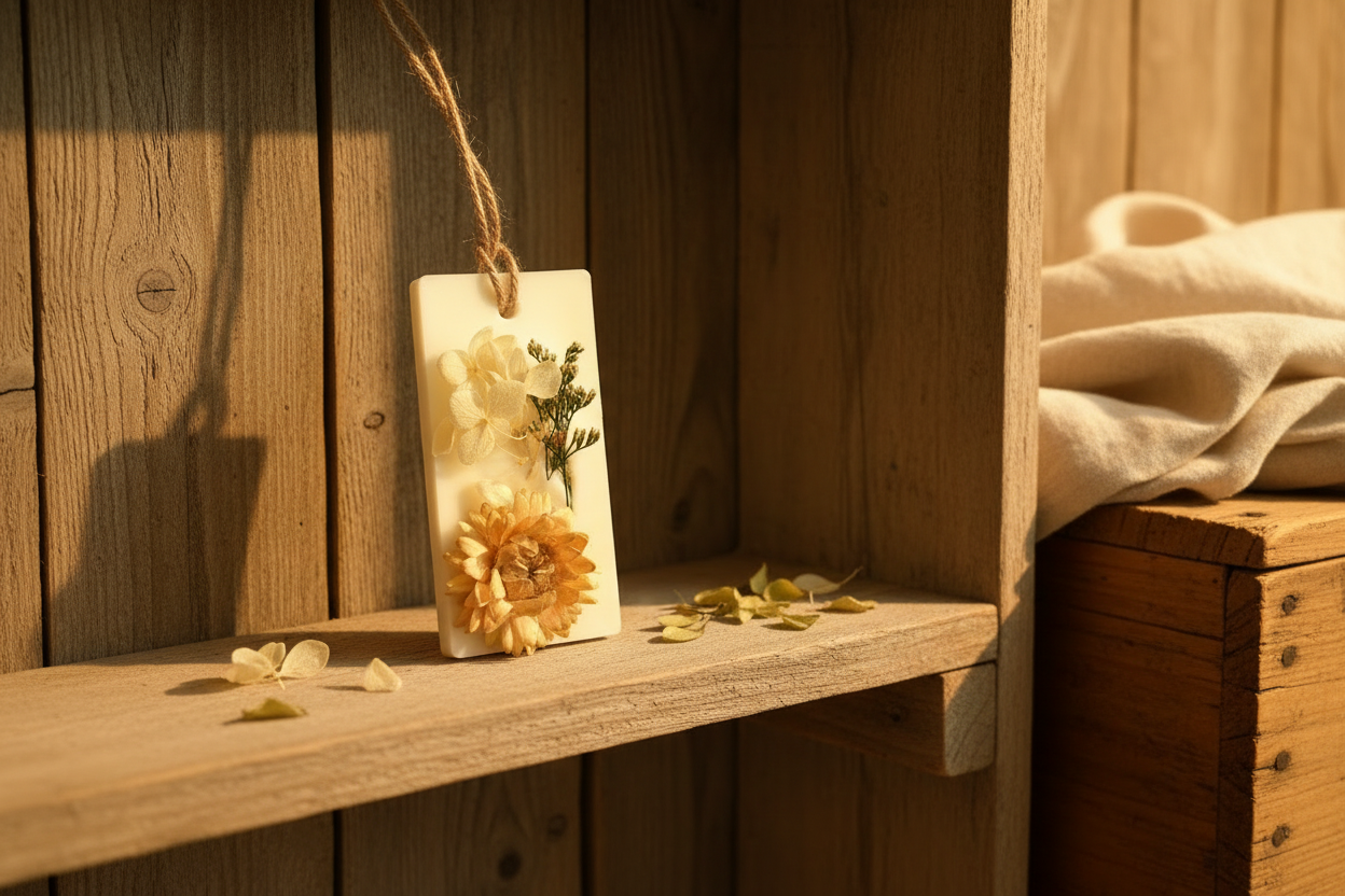 Geranium Pine Ylang Ylang Wax Freshener - Rustic Summer Cottage