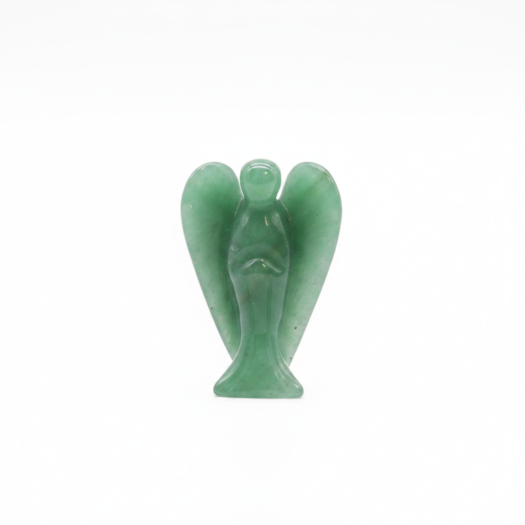 Green Aventurine Angel — Clean