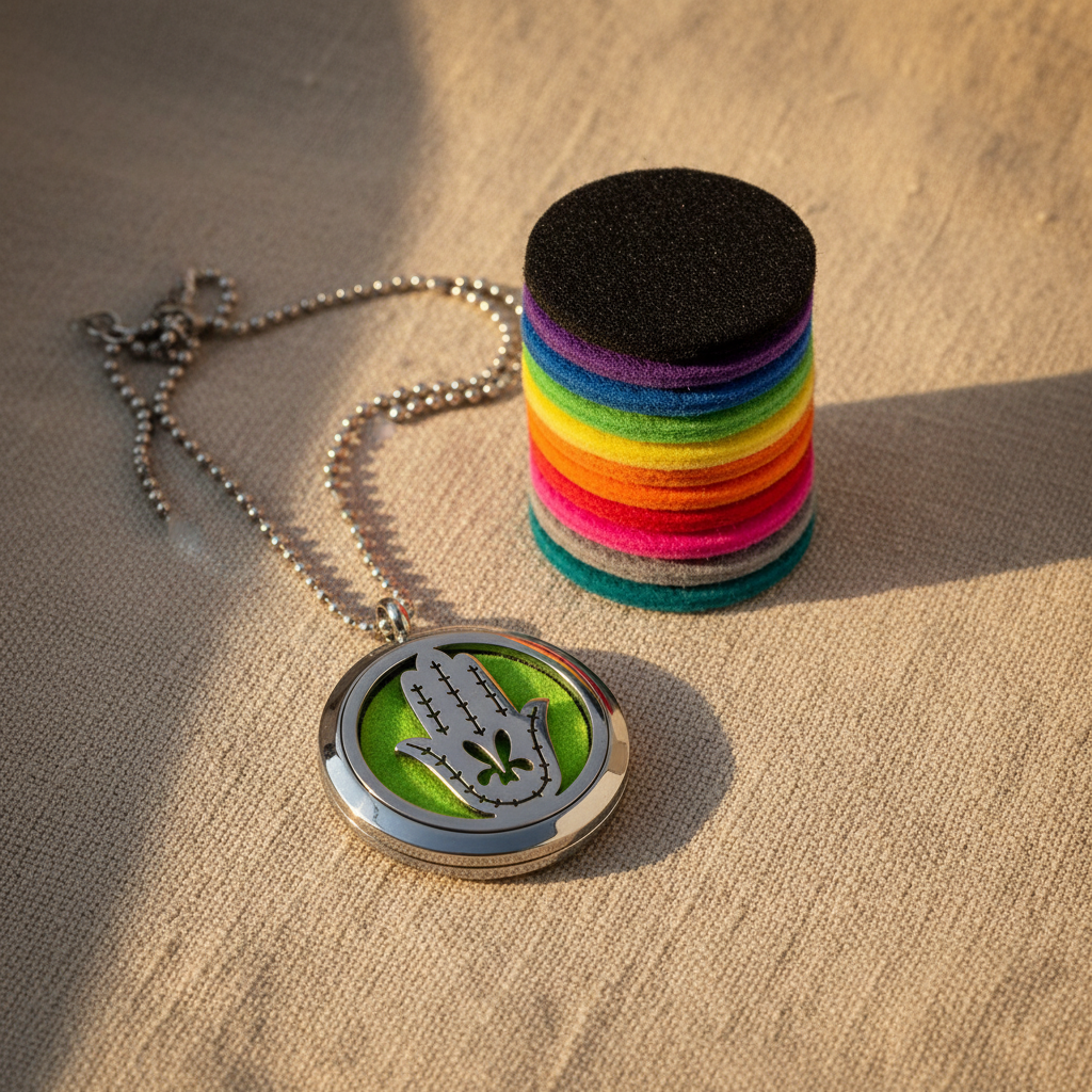 Hand of Fatima Flat Lay