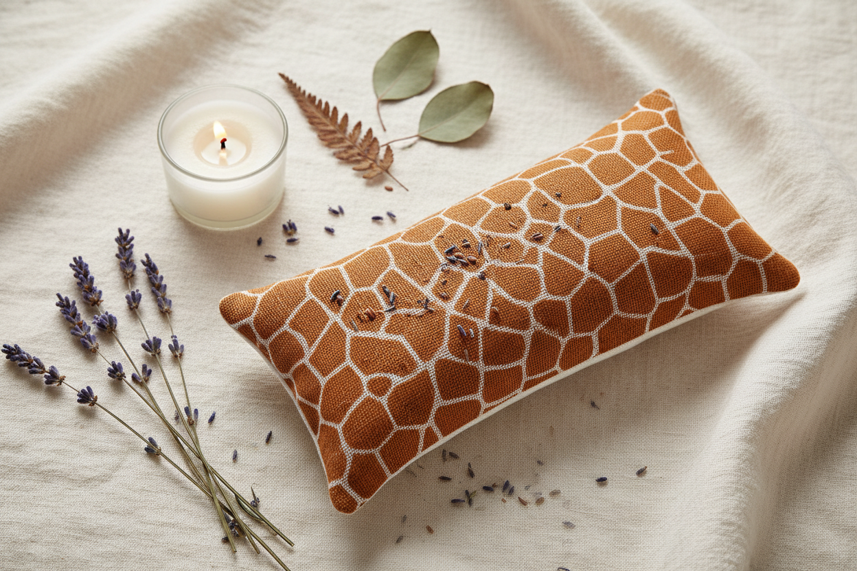 Lavender Eye Pillow — Lifestyle