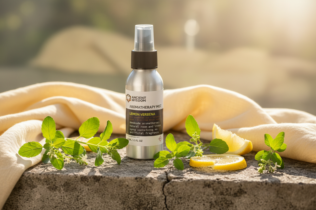 Lemon Verbena Essential Oil Mist - Lifestyle