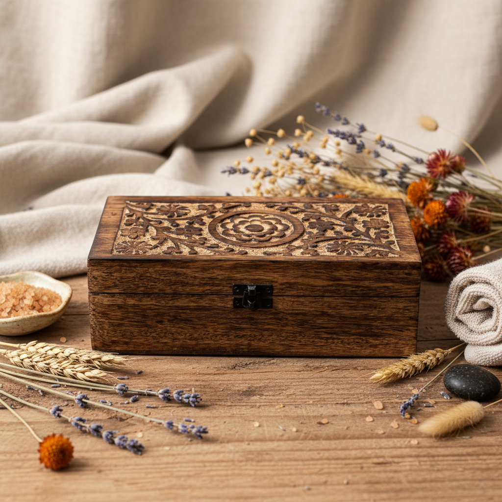 Mango Aromatherapy Box Floral Holds 32 — Rustic Spa Lifestyle