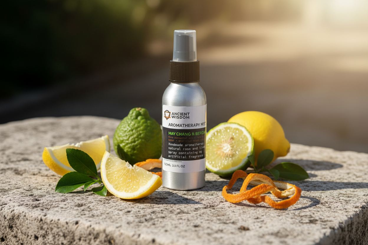 May Chang & Bergamot Essential Oil Mist - Lifestyle
