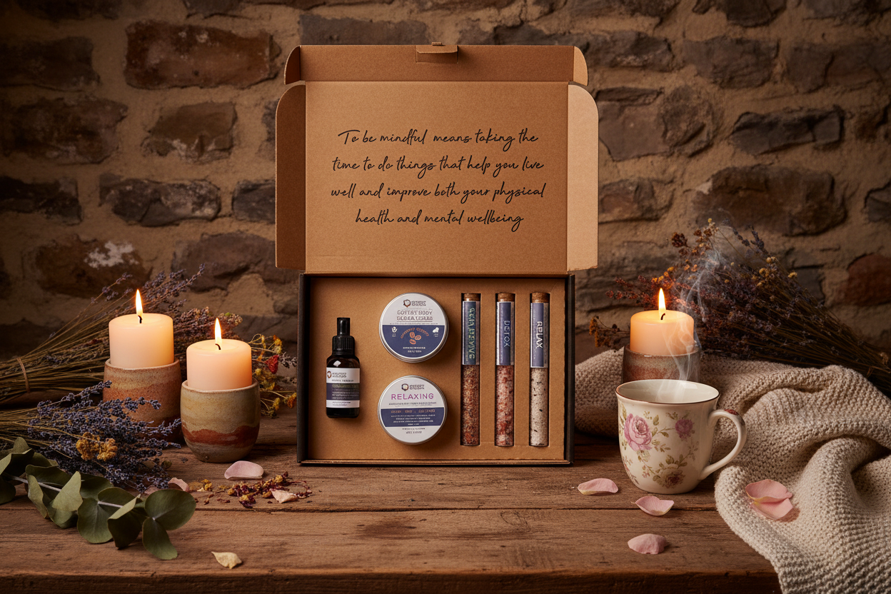 Mindful Moments Self Care Kit - Rustic Lifestyle