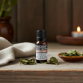 Patchouli Essential Oil — Rustic Spa with Label