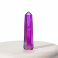 Purple Aurora Crystal Quartz clean minimal