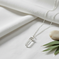 Rock Quartz Point Pendant - Lifestyle Shot