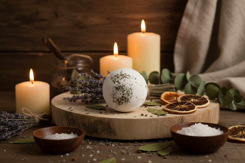Rustic Spa Aromatherapy - Detox Bath Bomb