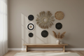 Set of Six Natural Wall Art - Abu-Abu Collection