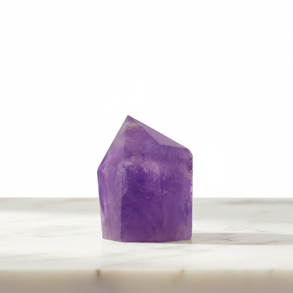 Small Polished Amethyst Crystal Point