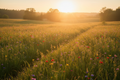 Summer Sunshine in a Meadow