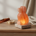 USB Dog Shaped Salt Lamp Lifestyle