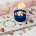 Zodiac Crystal Candle — Libra Celestial Lifestyle
